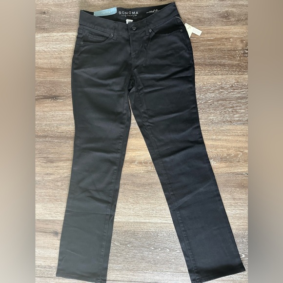3/$12 New Sonoma Mid Rise Straight Jean - Picture 1 of 6